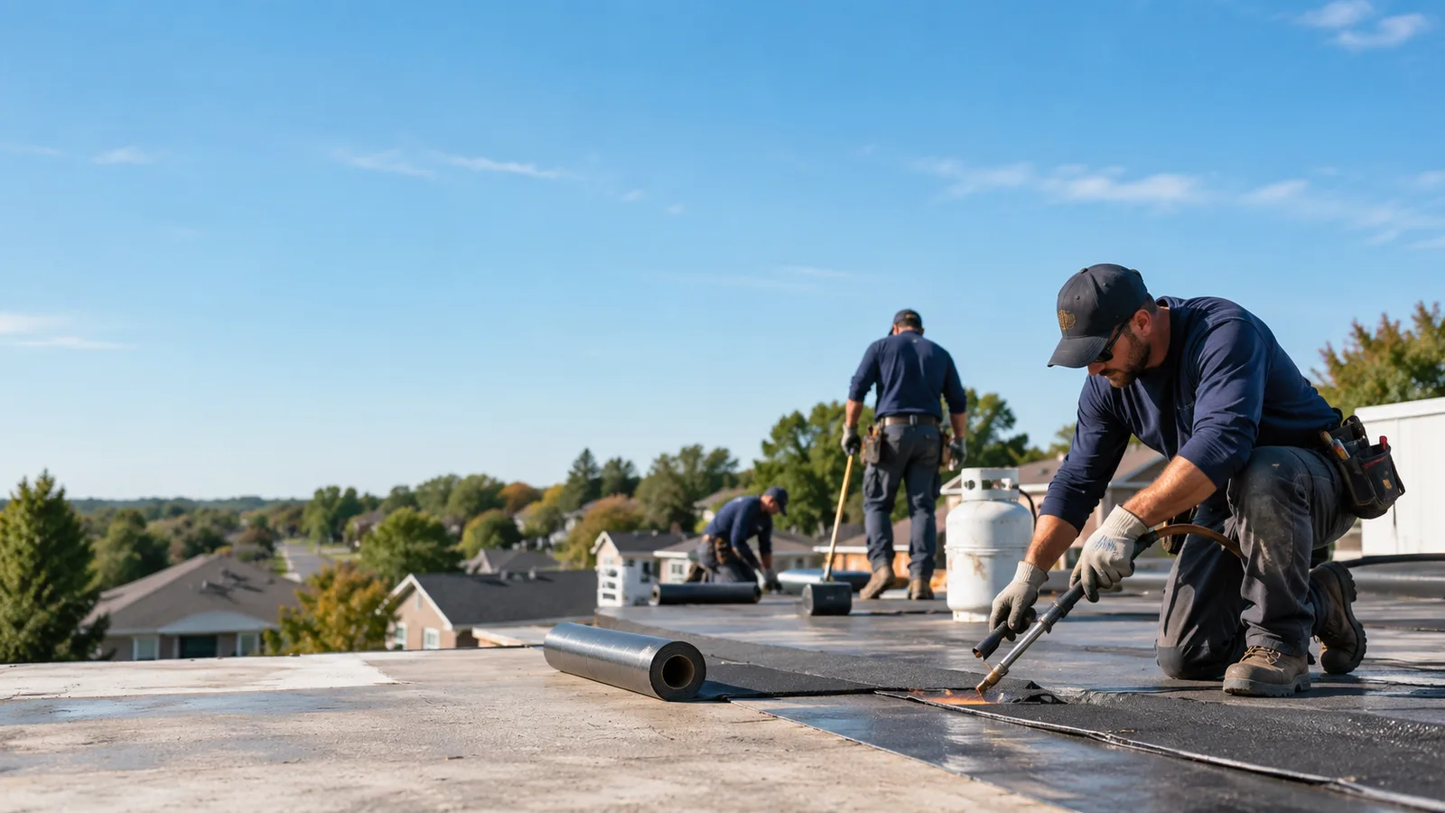Flat Roof Leak Repair providers in Mcloud, OK